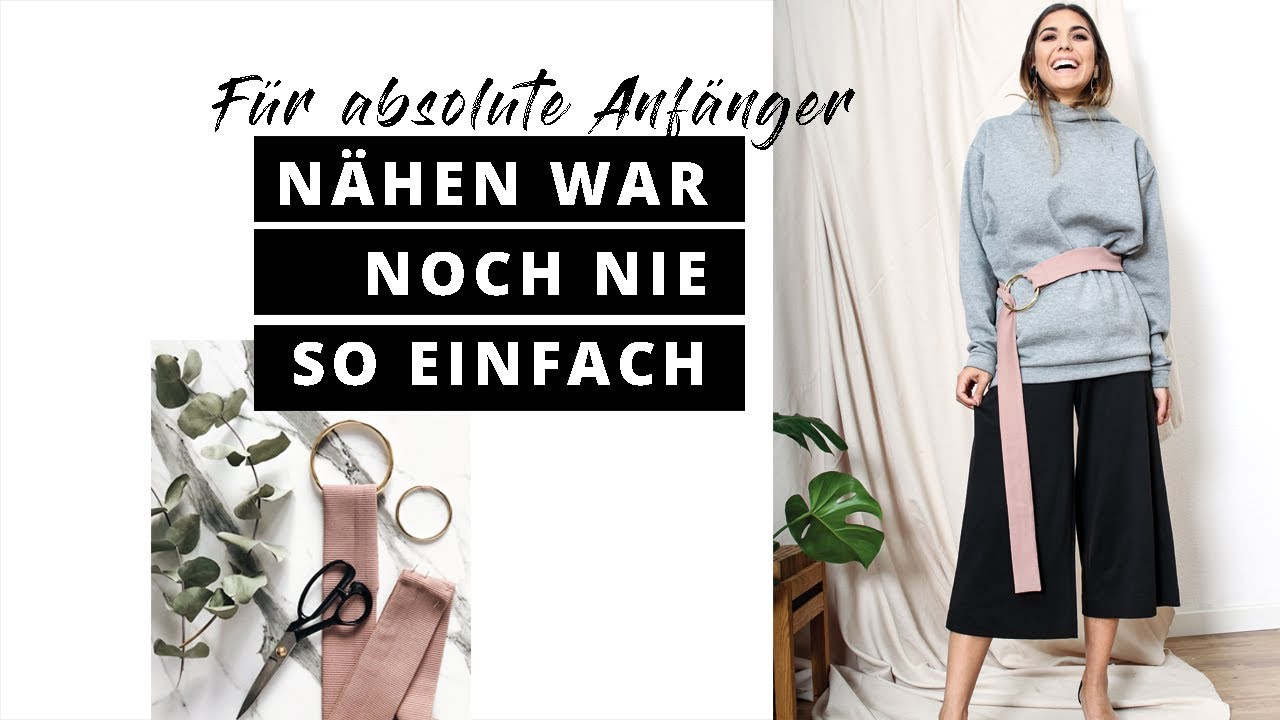 Step-by-step Nähanleitung für absolute Anfänger I OHNE SCHNITTMUSTER I super einfach!